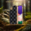 Vaku ® Samsung Galaxy A22 5G Cheron Leather Electroplated Soft TPU Back Cover