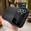 Vaku ® Samsung Galaxy S23 FE Polarized Large Window Glass Camera Protector Dual Layer Shockproof Back Cover