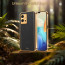 Vaku ® Vivo Y55 5G Luxemberg Leather Pattern Gold Electroplated Soft TPU Back Cover