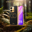Vaku ® Vivo Y35 4G Skylar Leather Pattern Gold Electroplated Soft TPU Back Cover