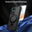 Vaku ® Oppo A38 Astor Military Grade Armor Protective Case with Ring Bracket Kickstand Back cover