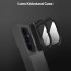 Vaku ® Samsung Galaxy A34 5G Rime Frosted Translucent Camera Protector Case with Built-in Stash Stand Back Cover