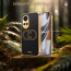 Vaku ® Oppo Reno10 5G Skylar Leather Pattern Gold Electroplated Soft TPU Back Cover