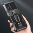 Vaku ® Oppo A17 Vanguard Military Grade Armor Case with Metal Belt Clip Kickstand Back Cover