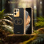 Vaku ® Vivo T2 Pro 5G Skylar Leather Pattern Gold Electroplated Soft TPU Back Cover