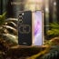 Vaku ® Vivo Y200e 5G Skylar Leather Pattern Gold Electroplated Soft TPU Back Cover