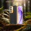 Vaku ® Oppo A3 Pro 5G Luxemberg Leather Pattern Gold Electroplated Soft TPU Back Cover