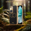 Vaku ® Vivo V30 5G Skylar Leather Pattern Gold Electroplated Soft TPU Back Cover