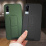 Vaku ® Vivo Y53s Harbor Grip Multi-Functional Magnetic Vertical & Horizontal Stand Case TPU Back Cover