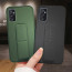 Vaku ® Samsung Galaxy M52 5G Harbor Grip Multi-Functional Magnetic Vertical & Horizontal Stand Case TPU Back Cover