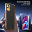 Vaku ® Vivo Y73 Luxemberg Series Leather Stitched Gold Electroplated Soft TPU Back Cover