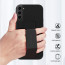 Vaku ® Samsung Galaxy S22 Harbor Grip Multi-Functional Magnetic Vertical & Horizontal Stand Case TPU Back Cover
