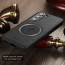 Vaku ® Samsung Galaxy S21 FE Astrid Luxury PU Leather Electroplated Magnetic Magsafe Shockproof Bumper Protective Back Cover