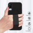 Vaku ® Vivo Y53s Harbor Grip Multi-Functional Magnetic Vertical & Horizontal Stand Case TPU Back Cover