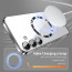 Vaku ® Samsung Galaxy S25 Luxury Electroplated Magnetic Magsafe Camera Protection TPU Back Cover Case