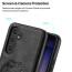 Vaku ® Samsung Galaxy S23 FE Lion Embossed Luxury Designer Leather Protective Back Cover Case