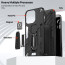 Vaku ® Oppo A78 5G Valor Military Grade Armor Case with Built-in Kickstand Shockproof Back Cover