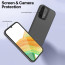Vaku ® Samsung Galaxy A33 5G Rime Frosted Translucent Camera Protector Case with Built-in Stash Stand Back Cover