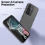 Vaku ® Samsung Galaxy S24 Ultra Rime Frosted Translucent Camera Protector Case with Built-in Stash Stand Back Cover