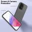 Vaku ® Samsung Galaxy A53 5G Rime Frosted Translucent Camera Protector Case with Built-in Stash Stand Back Cover
