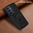 Vaku ® Samsung Galaxy A15 5G Lion Embossed Luxury Designer Leather Protective Back Cover Case