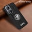 Vaku ® Vivo Y100 5G Regal Shield Metal Lion Engraved Leather Protective Back Cover