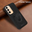 Vaku ® Vivo Y200e 5G Lion Embossed Luxury Designer Leather Protective Back Cover