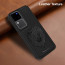 Vaku ® Vivo V30 5G Lion Embossed Luxury Designer Leather Protective Back Cover Case