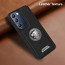 Vaku ® Vivo T3 5G Regal Shield Metal Lion Engraved Leather Protective Back Cover