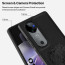 Vaku ® Vivo V40 5G Lion Embossed Luxury Designer Leather Protective Back Cover
