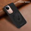 Vaku ® Vivo V40e 5G Lion Embossed Luxury Designer Leather Protective Back Cover