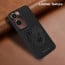 Vaku ® Vivo Y28s 5G Lion Embossed Luxury Designer Leather Protective Back Cover