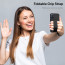 Vaku ® Vivo T1 5G Harbor Grip Multi-Functional Magnetic Vertical & Horizontal Stand Case TPU Back Cover