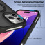 Vaku Luxos ® Apple iPhone 16 Pro Ariston Kickmag Cover with Magnetic Alloy Ring Metal Kickstand Camera Protector Shockproof Back Cover