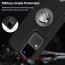 Vaku ® Vivo V30 5G Regal Shield Metal Lion Engraved Leather Protective Back Cover