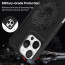 Vaku ® Apple iPhone 16 Pro Lion Embossed Luxury Designer Leather Protective Back Cover