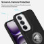 Vaku ® Oppo Reno12 5G Regal Shield Metal Lion Engraved Leather Protective Back Cover