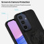 Vaku ® Samsung Galaxy A15 5G Lion Embossed Luxury Designer Leather Protective Back Cover Case