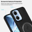 Vaku ® Vivo V29e 5G Astrid Luxury PU Leather Electroplated Magnetic Magsafe Shockproof Bumper Protective Back Cover