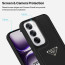 Vaku Luxos ® Oppo Reno12 5G Nyxen Premium Leather Stitched Soft Shockproof Protective Back Cover