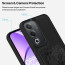 Vaku ®  Oppo A3 Pro 5G Lion Embossed Luxury Designer Leather Protective Back Cover Case