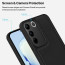 Vaku ® Vivo V27 5G Luxe Premium Leather Stitched Non-Slip Grip Protective Back Cover