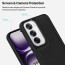 Vaku ® Oppo Reno12 5G Luxe Premium Leather Stitched Non-Slip Grip Protective Back Cover