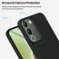 Vaku ® Vivo Y200 5G Luxe Premium Leather Stitched Non-Slip Grip Protective Back Cover