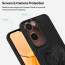 Vaku ® Vivo Y18 Lion Embossed Luxury Designer Leather Protective Back Cover