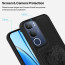 Vaku ® Vivo Y29 5G Lion Embossed Luxury Designer Leather Protective Back Cover
