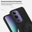Vaku ® Vivo Y300 5G Lion Embossed Luxury Designer Leather Protective Back Cover