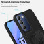 Vaku ® Vivo T3 5G Lion Embossed Luxury Designer Leather Protective Back Cover