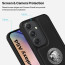 Vaku ® Samsung Galaxy A54 5G Regal Shield Metal Lion Engraved Leather Protective Back Cover