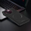 Vaku ® Vivo V30e 5G Maxtron Leather Stitched Magnetic Magsafe Non-Slip Grip Shockproof Back Cover